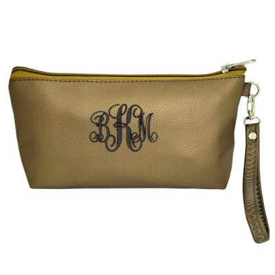 32753 - COPPER COIN POUCH OR COSMETIC/MAKEUP BAG