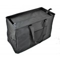 12002- BLACK LARGE SHOPPING BASKET OR UTILITY BASKET