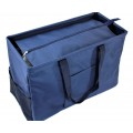 12002- NAVY LARGE SHOPPING BASKET OR UTILITY BASKET