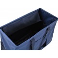 12002- NAVY LARGE SHOPPING BASKET OR UTILITY BASKET