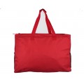 12002- RED LARGE SHOPPING BASKET OR UTILITY BASKET