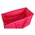 12002- RED LARGE SHOPPING BASKET OR UTILITY BASKET