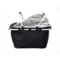 12008- BLACK INSULATED PICNIC BASKET