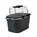 12008- GREY INSULATED PICNIC BASKET