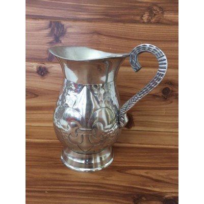 3367-FDL HAMMERED PITCHER W/HANDLE
