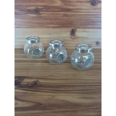 MJ8294WM-SPICE JAR W/ WATER METER EMBLEM SET/3