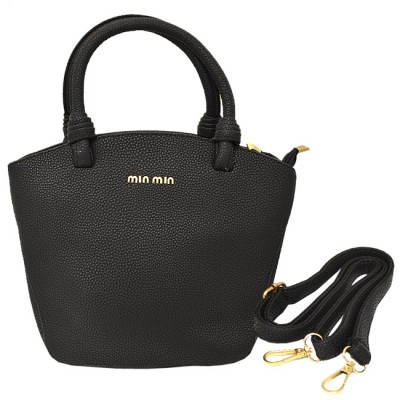 32784 - BLACK PURSE /W HANDLE