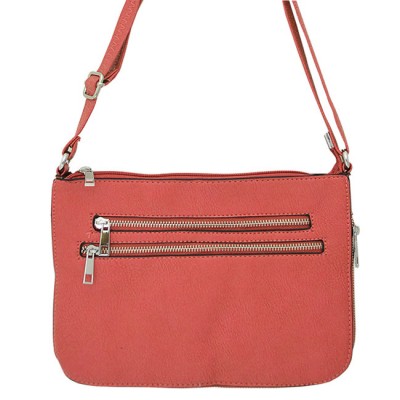 9003 - CORAL LONG STRAP CROSSBODY MESSENGER BAG