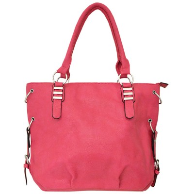 9005 - HOTPINK LEATHER DESIGNER PURSE