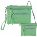 9039A - 10 PIECE CROSSBODY MESSENGER BAG (10 COLORS)