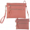 9039A - 10 PIECE CROSSBODY MESSENGER BAG (10 COLORS)