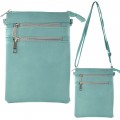 9040A - 9 PIECE SMALL LONG STRAP CROSS BODY BAG (9 COLORS)