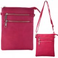 9040A - 9 PIECE SMALL LONG STRAP CROSS BODY BAG (9 COLORS)