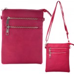 9040A - HOTPINK SMALL LONG STRAP CROSSBODYBAG