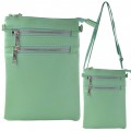 9040A - 9 PIECE SMALL LONG STRAP CROSS BODY BAG (9 COLORS)