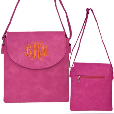 9029- HOTPINK SHOULDER/CROSSBODY BAG