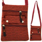 180362 SMALL RED MESSENGER BAG