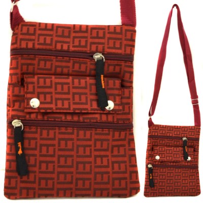 180362 SMALL RED MESSENGER BAG