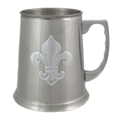 9012123-FDL  STAINLESS STEEL BEER MUG / W FDL
