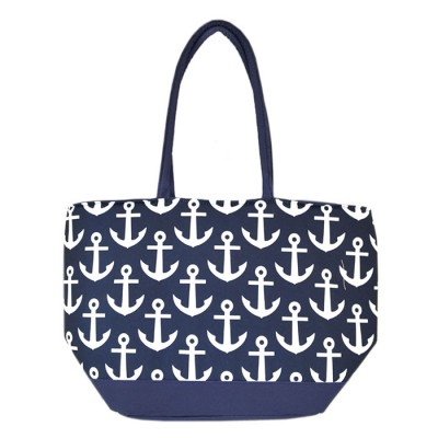 32555 - MUTI ANCHOR NAVY DESIGN INSULATED ICE BAG