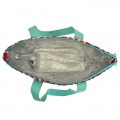 6044 - MULTI COLOR DESIGN INSULATED LUNCH BAG