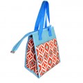 6056 - MULTI COLOR DESIGN  INSULATED LUNCH BAG