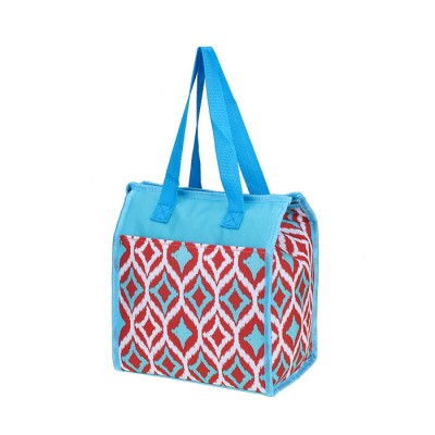 6056 - MULTI COLOR DESIGN  INSULATED LUNCH BAG