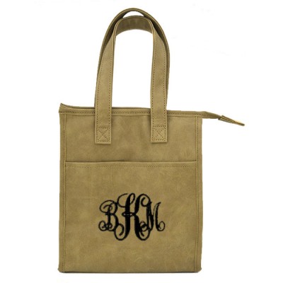 9026 - TAUPE INSULATED LUNCH BAG