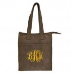 9026 - DARK BROWN INSULATED LUNCH BAG