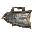 9026 - DARK BROWN INSULATED LUNCH BAG