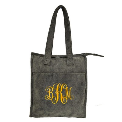 9026 - DARK GREY INSULATED LUNCH BAG