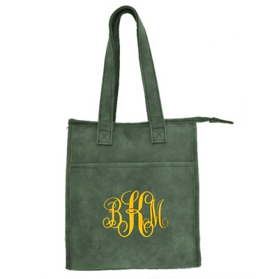 9026 - GREEN INSULATED LUNCH BAG