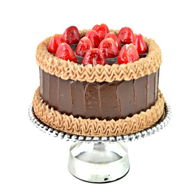 50904 - CAKE STAND SMALL BEADED