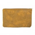9055 -TAN 2 PC PU LEATHER SHOULDER BAG