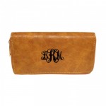 9071 - CAMEL PU LEATHER FASHION WALLET