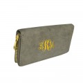 9071 - DARK GRAY PU LEATHER FASHION WALLET