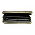 9071 - DARK GRAY PU LEATHER FASHION WALLET