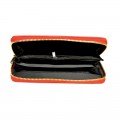 9071 - RED PU LEATHER FASHION WALLET