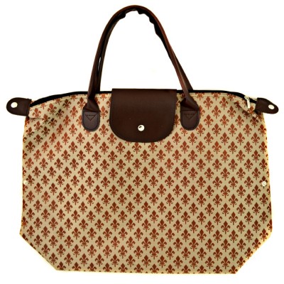 901268-BROWN COLOR W/FDL DESIGN SHOPPING BAG