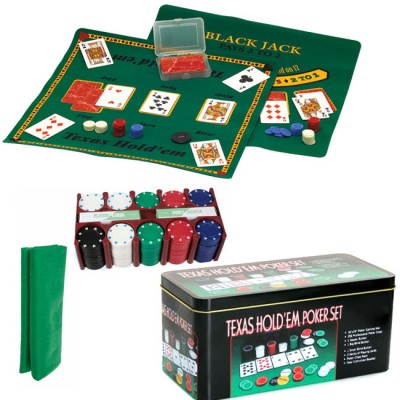 SI122004 TEXAS HOLD'EM POKER SET