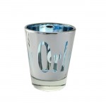 181172 - NEW ORLEANS TURQUOISE / SIL SHOT GLASS
