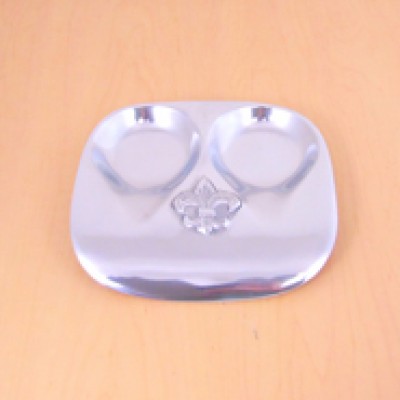 52279 - FLEUR DE LIS DOUBLE SPOON REST	