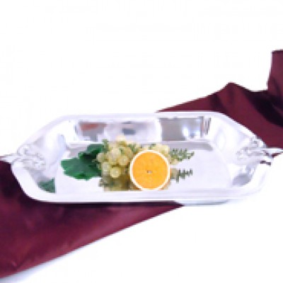 23944 - FLEUR DE LIS RECT. TRAY