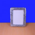 20754 - PHOTO FRAME RECT. SILVER