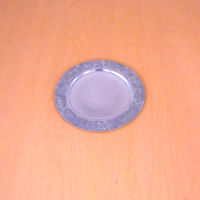 3453 - ROUND TRAY FLEUR DE LIS