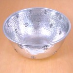 3461A - ROUND HAMMERED BOWL 10" W/FDL
