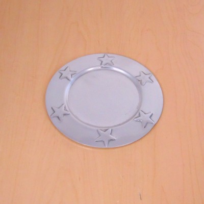 3462 - TRAY ROUND 7" W/STAR