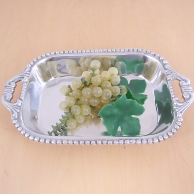 23905 BEADED RECT. TRAY