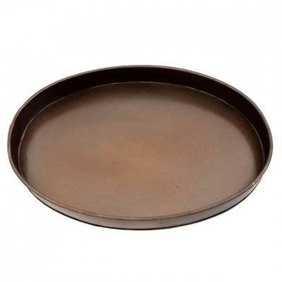 1228 - PLAIN OVAL COPPER TRAY