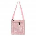 3257-PINK CROSS BODY FASHION BAG